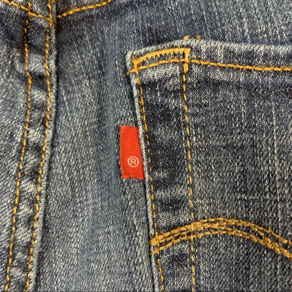 Levi’s Mid Rise Skinny denim jeans Sz 14 M - Picture 7 of 15